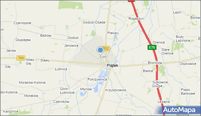 mapa Kolonia Konarskiego, Kolonia Konarskiego na mapie Targeo